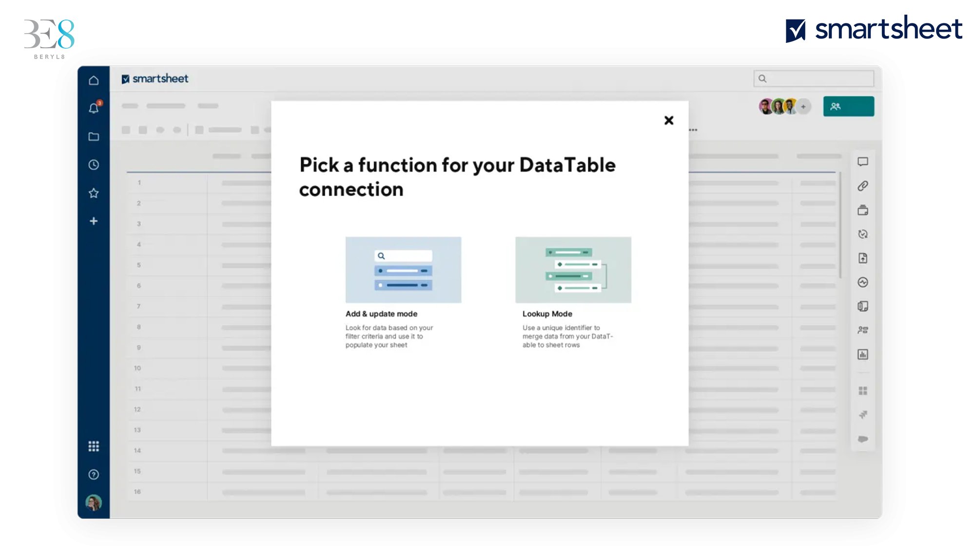 Visualize and collaborate on large data sets in Smartsheet