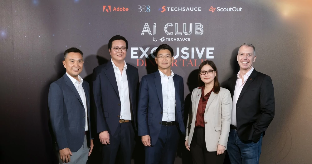 Techsauce, together with BE8 and Scoutout, jointly hosted AI Club by Techsauce ‘Exclusive Dinner Talk’